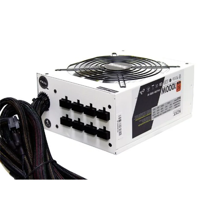 Bloc ALIMENTATION NZXT HALE90 80 Plus Gold 1000W - Vue 1 | Laptek Store Tunisie