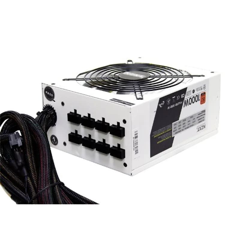 Bloc ALIMENTATION NZXT HALE90 80 Plus Gold 1000W - Vue 1 | Laptek Store Tunisie