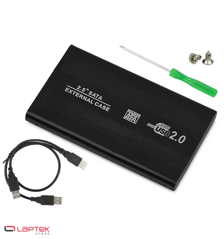 Boitier disque dur 2.5″ USB 2.0 - Vue 1 | Laptek Store Tunisie