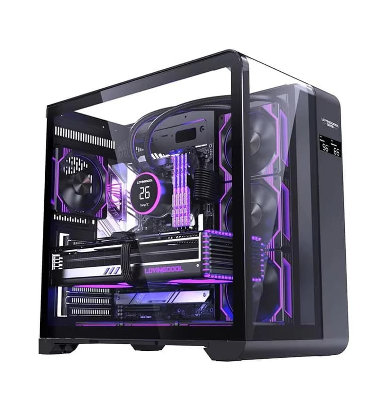 Boîtier LovingCool LC-WT Plus Black LOVINGCOOL - Vue 1 | Laptek Store Tunisie