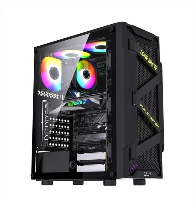 Boîtier Gamer LovingCool LC-GYZ-1 Black LOVINGCOOL - Vue 1 | Laptek Store Tunisie