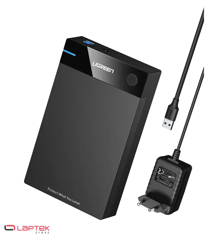 Boîtier pour disque dur externe SATA 3.5" / Usb 3.0 - Vue 1 | Laptek Store Tunisie