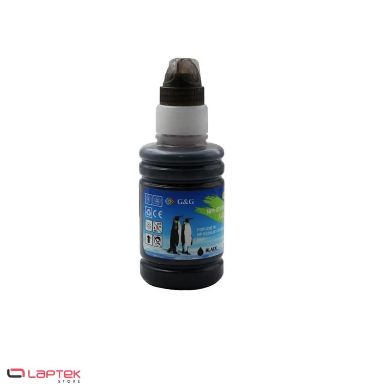 Bouteille d’encre noire universelle G&G pour Epson (adaptable) Epson - Vue 1 | Laptek Store Tunisie