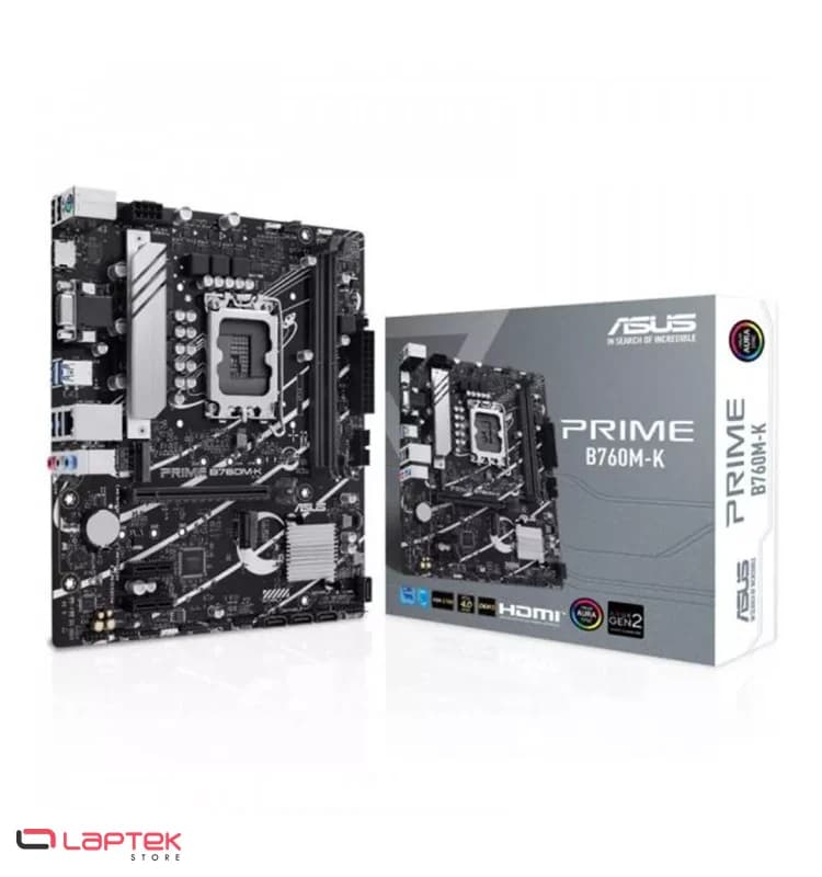 Carte Mère - ASUS PRIME B760M-K D5 ASUS - Vue 1 | Laptek Store Tunisie