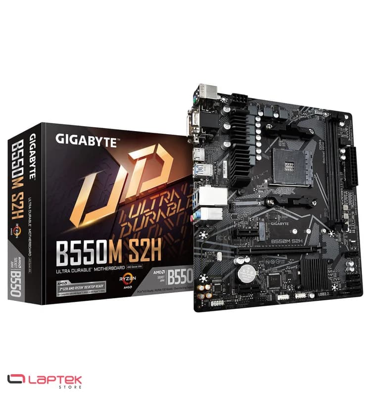 Carte Mère Gigabyte B550M AORUS ELITE AX – AMD AM4 – Micro-ATX Gigabyte - Vue 1 | Laptek Store Tunisie