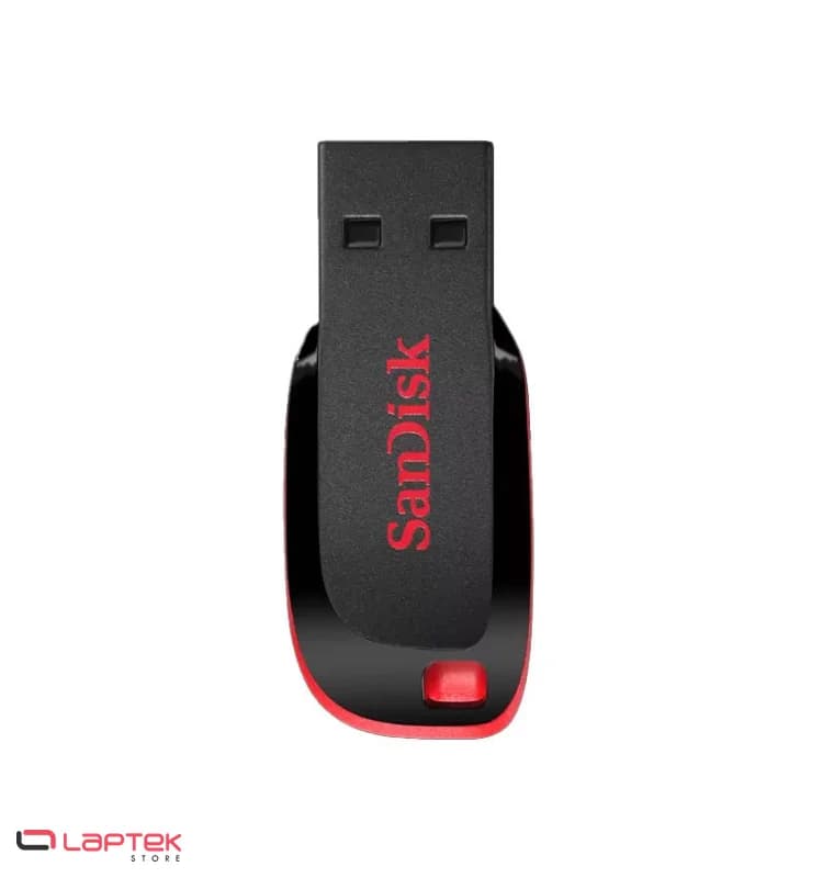 Clé USB SANDISK Cruzer Blade 32Go USB 2.0 - Noir&Rouge SanDisk - Vue 1 | Laptek Store Tunisie