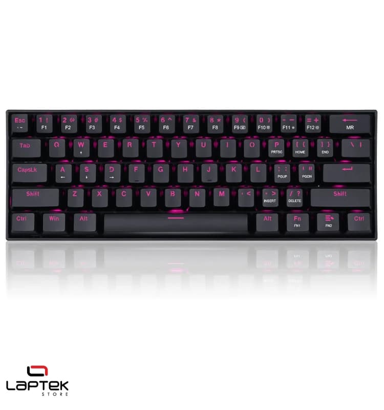 CLAVIER REDRAGON MECANIQUE LAKSHMI K606R RAINBOW BLACK RED SWITCH REDRAGON - Vue 1 | Laptek Store Tunisie