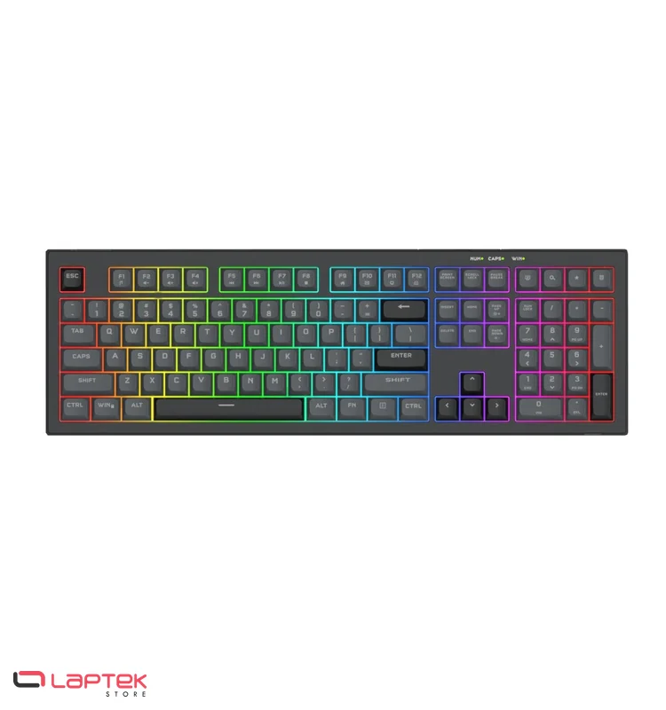 Clavier Gamer - Redragon CRUX K518 RGB AZERTY REDRAGON - Vue 1 | Laptek Store Tunisie