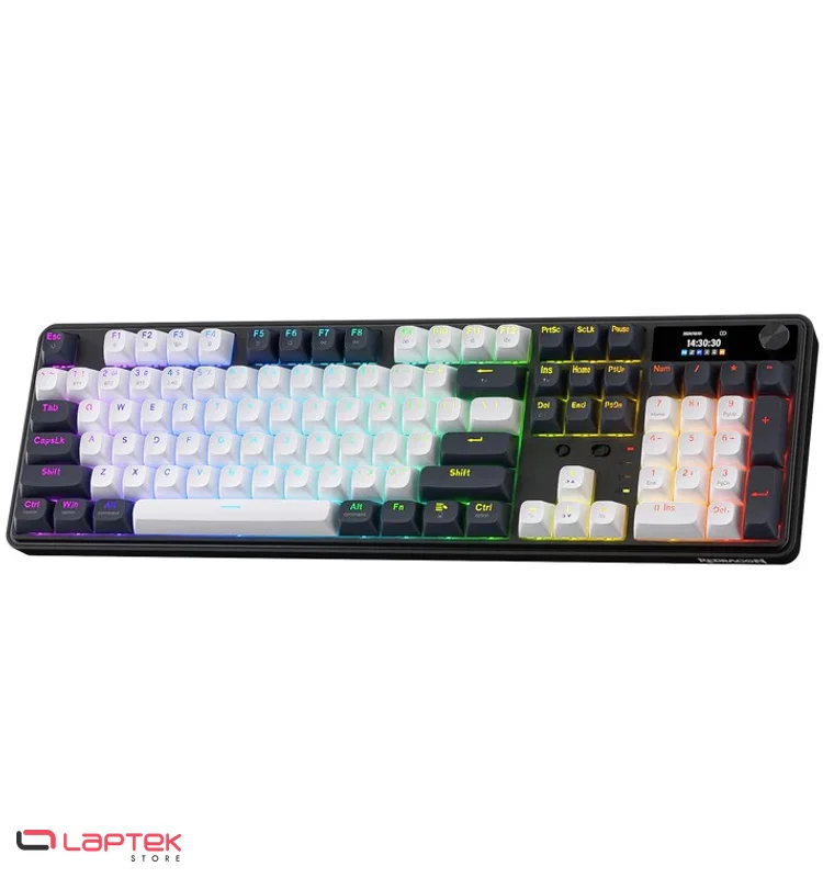 CLAVIER REDRAGON MECANIQUE WYVERN LCD PRO K761WB-RGB-PRO REDRAGON - Vue 1 | Laptek Store Tunisie