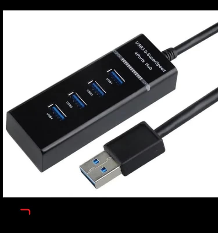 HUB 4 Ports USB 3.0 MODEL 303 - Vue 1 | Laptek Store Tunisie