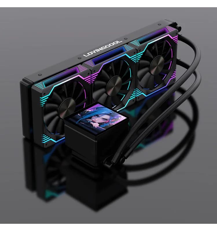 Kit WaterCooling LovingCool KP-W360 Black LOVINGCOOL - Vue 1 | Laptek Store Tunisie