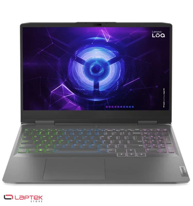 Lenovo LOQ 15IRX9E | i5-12450HX | RTX 3050 | 16GB DDR5 |512 GB NVMe Lenovo - Vue 1 | Laptek Store Tunisie