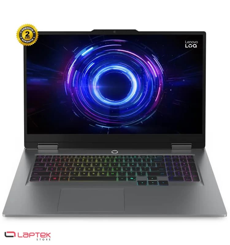 Lenovo LOQ | Core I7 13700HX | 24 Go RAM DDR5 | RTX 5050 8Go | 512 Go SSD Nvme - Vue 1 | Laptek Store Tunisie