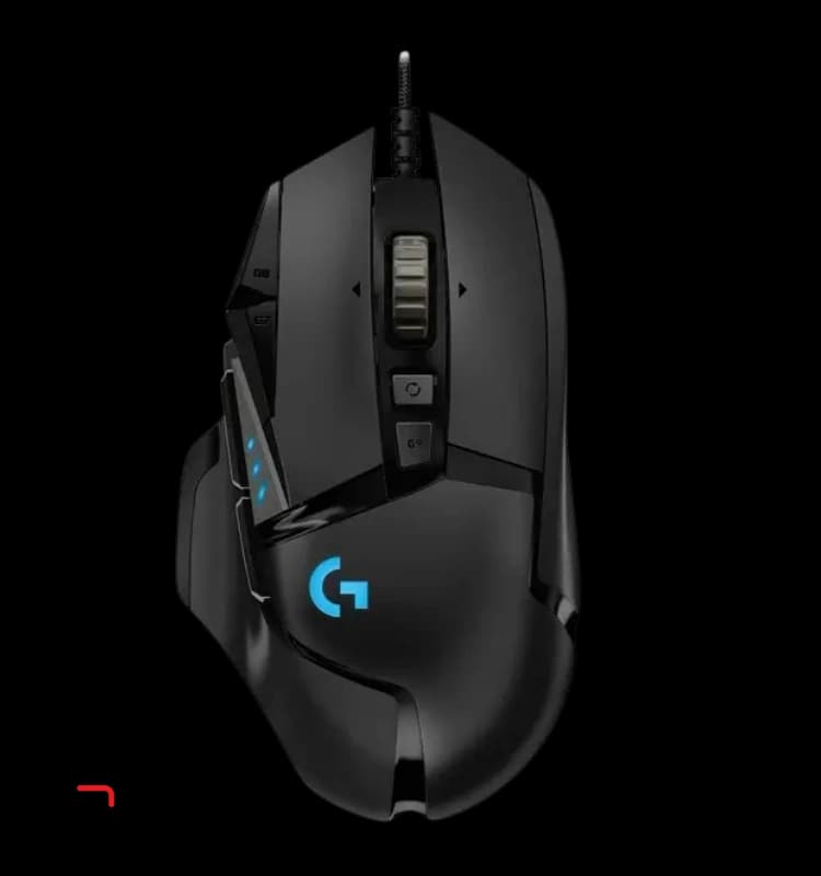 Logitech G502 HERO | High Performance Gaming Mouse | USB | BLACK - Vue 1 | Laptek Store Tunisie