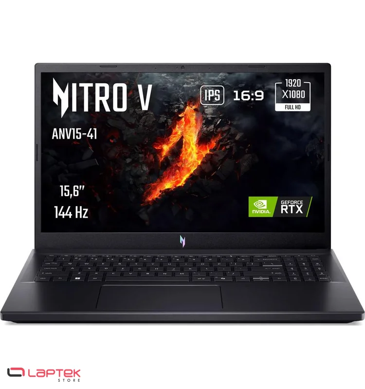 PC Portable Gamer Acer Nitro V15/ Ryzen 7 7735HS /16 Go RAM DDR5/RTX 4050 6Go/512 Go SSD Nvme Acer - Vue 1 | Laptek Store Tunisie
