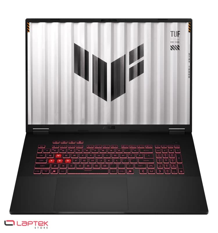 PC Portable Gamer ASUS TUF Gaming A18 FA808UH – Ryzen 7 260 / RTX 5050 8Go / 16Go DDR5 / SSD 512Go / 18" 144Hz ASUS - Vue 1 | Laptek Store Tunisie