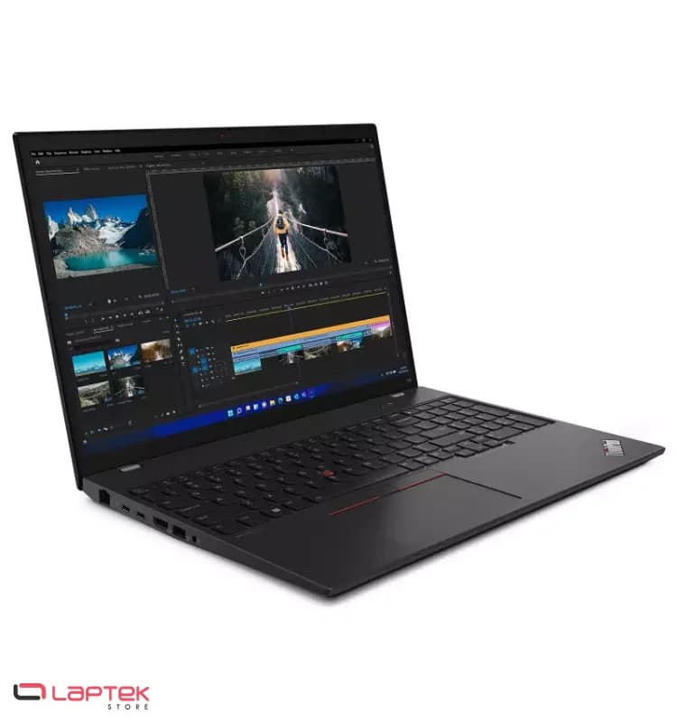 Pc Portable Pro Lenovo ThinkPad T16 Gen 2 - 16" FHD+ - Ryzen™ 5 Pro 7540U - 16Go DDR5 6400MHz Lenovo - Vue 1 | Laptek Store Tunisie