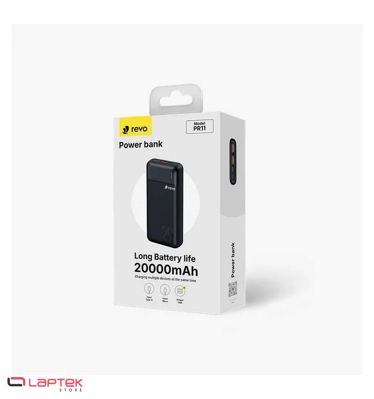 Power-Bank REVO PR11 - Vue 1 | Laptek Store Tunisie