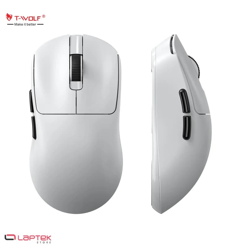 Souris Gamer - T-WOLF X9 – Tri-Mode Sans Fil, PixArt 3311, Rechargeable et Ultra-Légère - Vue 1 | Laptek Store Tunisie