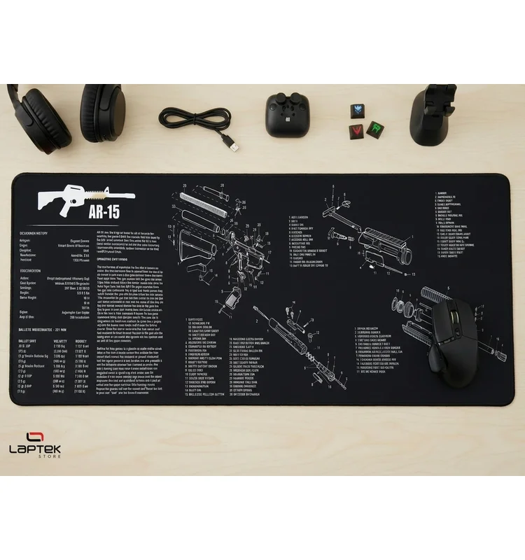 TAPIS Gamer XXL AR-15 - Vue 1 | Laptek Store Tunisie