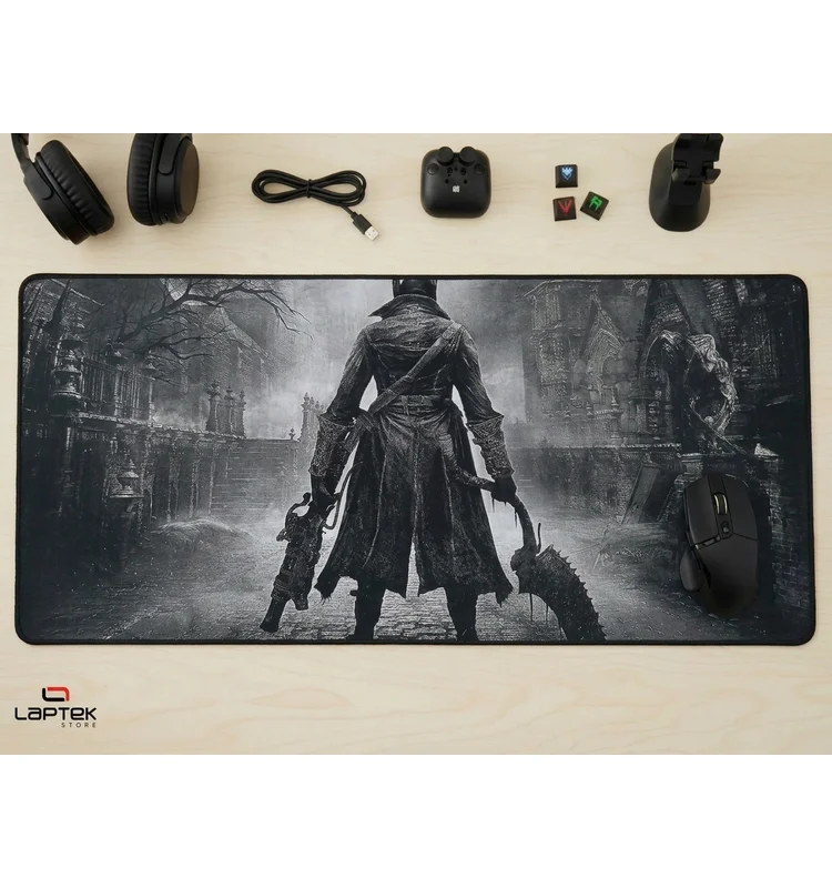 TAPIS Gamer XXL Bloodborne - Vue 1 | Laptek Store Tunisie