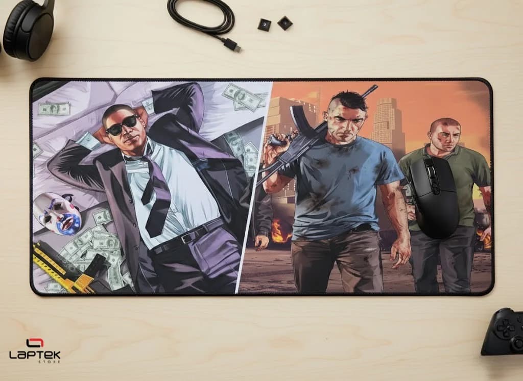 TAPIS XXL GTA V - Vue 1 | Laptek Store Tunisie