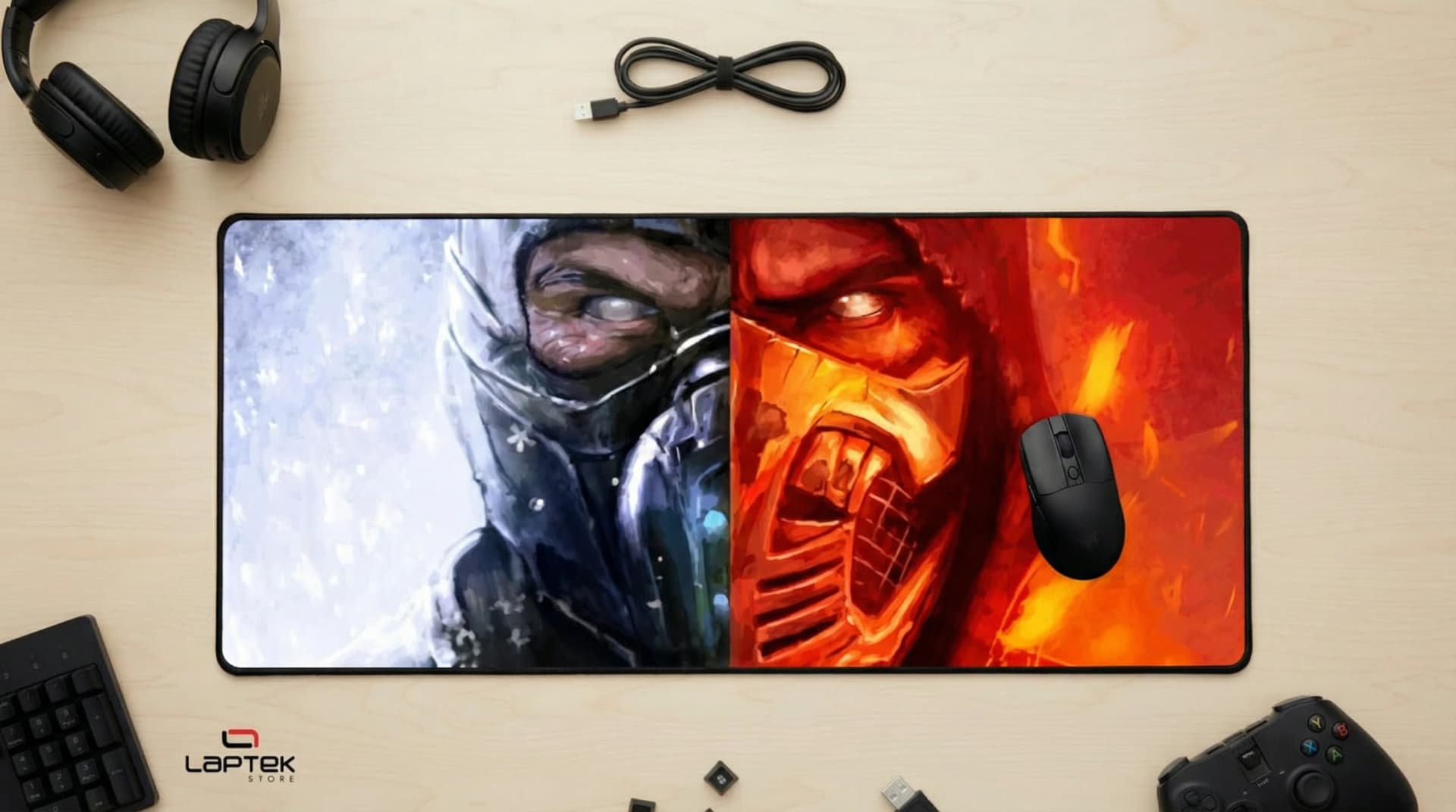 TAPIS XXL MORTAL KOMBAT