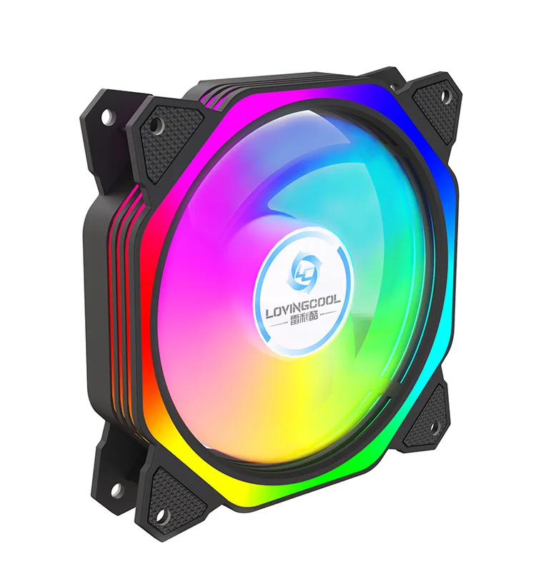 Ventilateur LOVINGCOOL MF-1200 Black , 5V argb LOVINGCOOL - Vue 1 | Laptek Store Tunisie