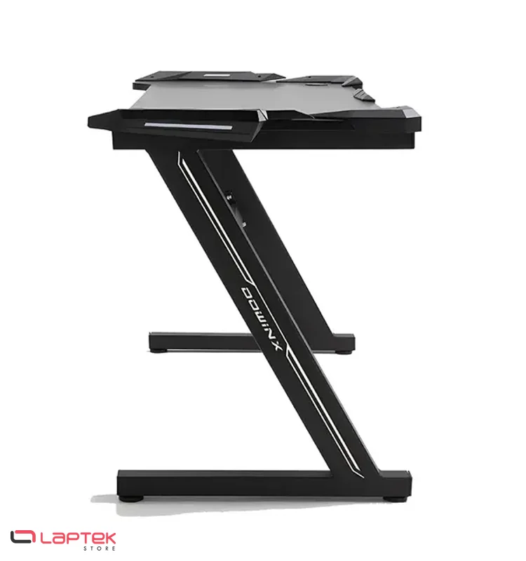  Table de Gaming | DOWINX LS-LT002 | RGB | Fibre carbone | Black DOWINX - Miniature 2