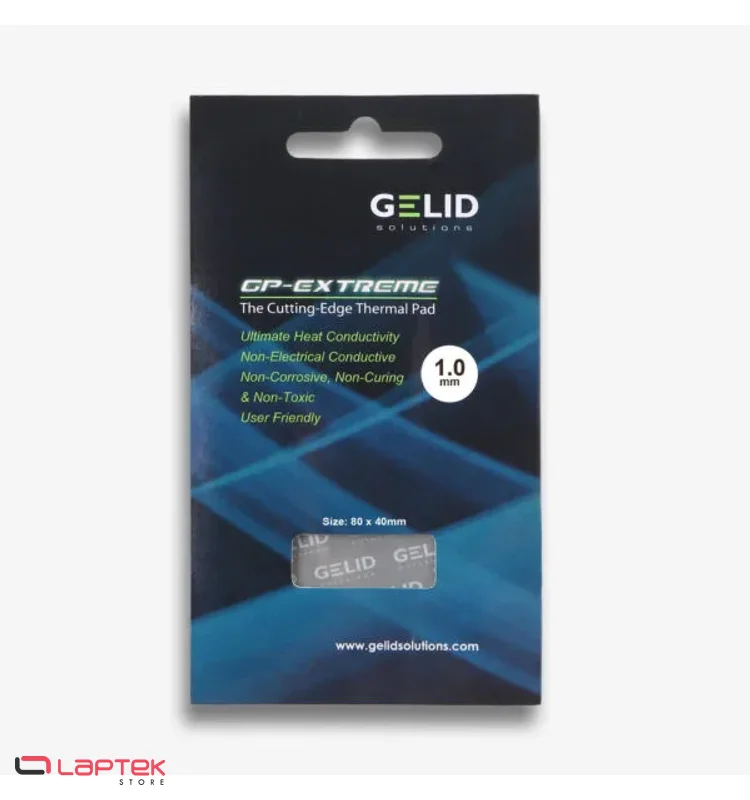  Thermal Pad 80 x 40 x 0.5 mm Excellent Heat Conduction Gelid  GP-Extreme GELID - Miniature 4