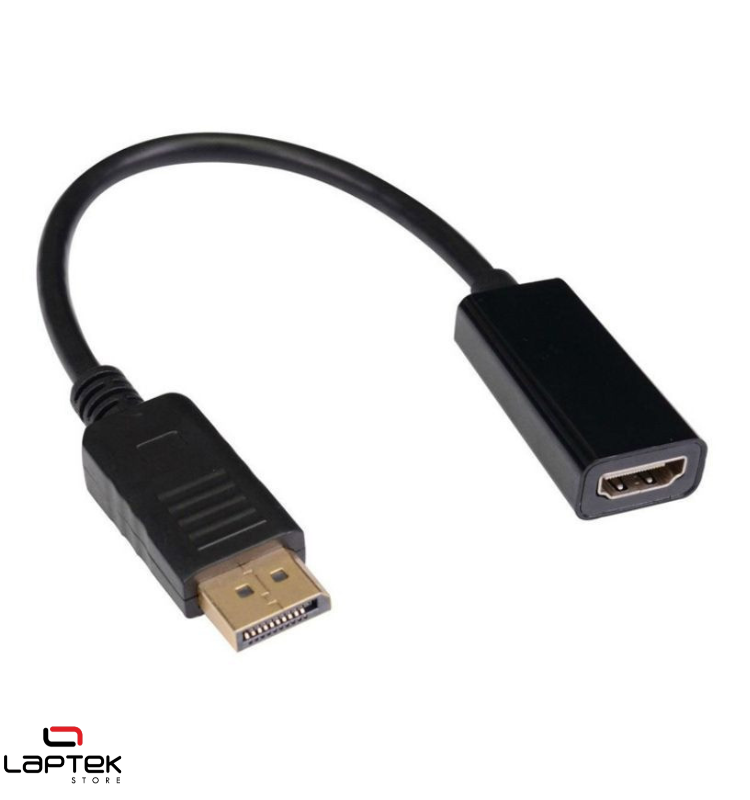 Adaptateur HDMI Femelle vers DisplayPort Mâle - Vue 1 | Laptek Store Tunisie