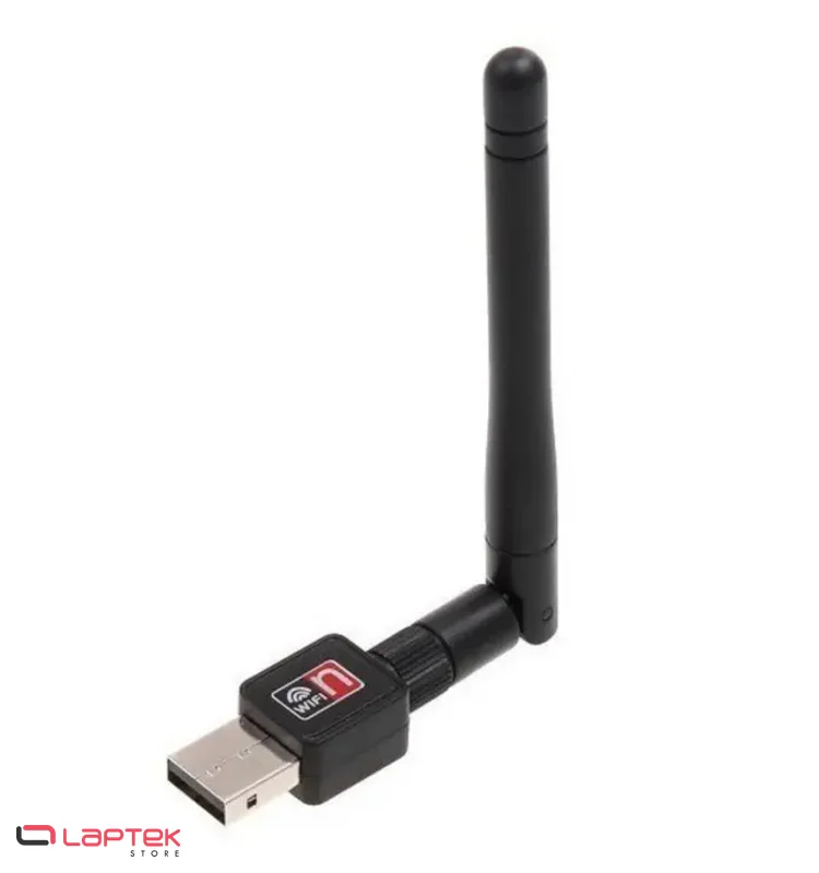 ADAPTATEUR USB WIFI AVEC ANTENNE 300MBPS - Vue 1 | Laptek Store Tunisie