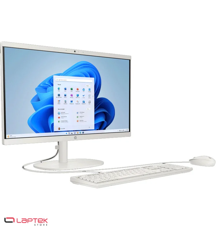 All-in-One HP 21.45" - Intel Core i3-N300 - 8Go RAM - 512Go SSD - Blanc HP - Miniature 4