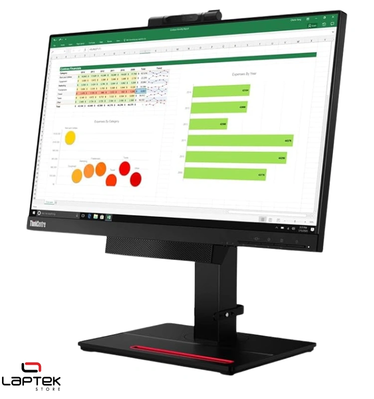 All in One Lenovo ThinkCentre - 24 Pouces Full HD - Core I5 11éme vPro - 16 Go RAM - 256 Go SSD Nvme Lenovo - Miniature 3