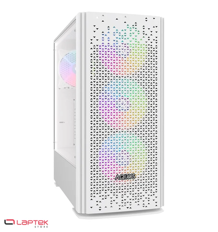 Boitier Gamer AQIRYS GACRUX Moyen Tour 4 Fans RGB - Blanc AQIRYS - Miniature 7