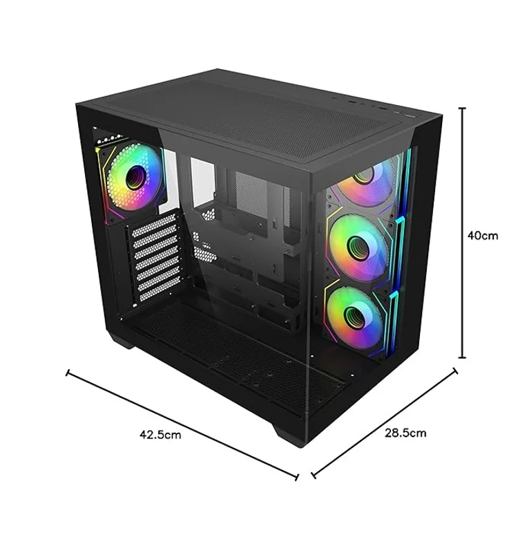 BOITIER GAMER COOLER MASTER Elite 681 BLACK Cooler Master - Miniature 4