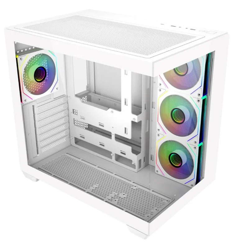 BOITIER GAMER COOLER MASTER Elite 681 White Cooler Master - Miniature 2