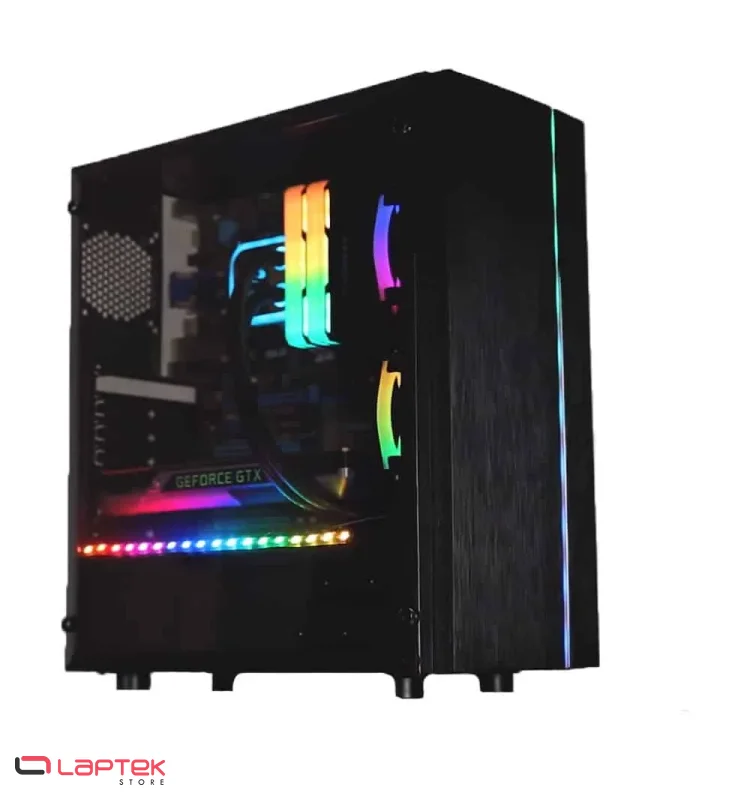 Boitier Gamer RAIDMAX BLAZAR LED - Vue 1 | Laptek Store Tunisie