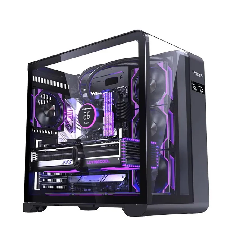 Boîtier GameMax LC-WT Plus Black LOVINGCOOL  - Vue 1 | Laptek Store Tunisie