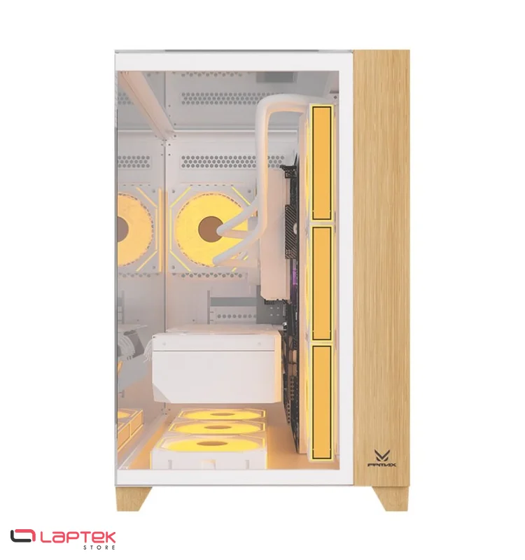 Boîtier Gamer - FPMAX CRYSTAL Z9 ART - White FPMAX  - Miniature 3