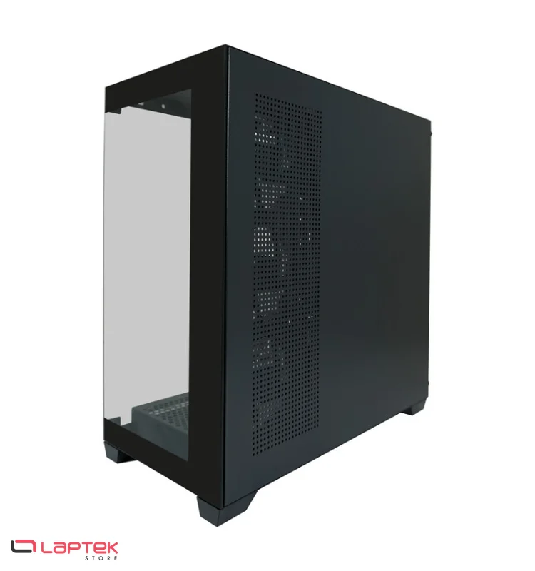 Boîtier Gamer LC-POWER Gaming 715B Seamless_X BLACK LC-POWER - Miniature 4