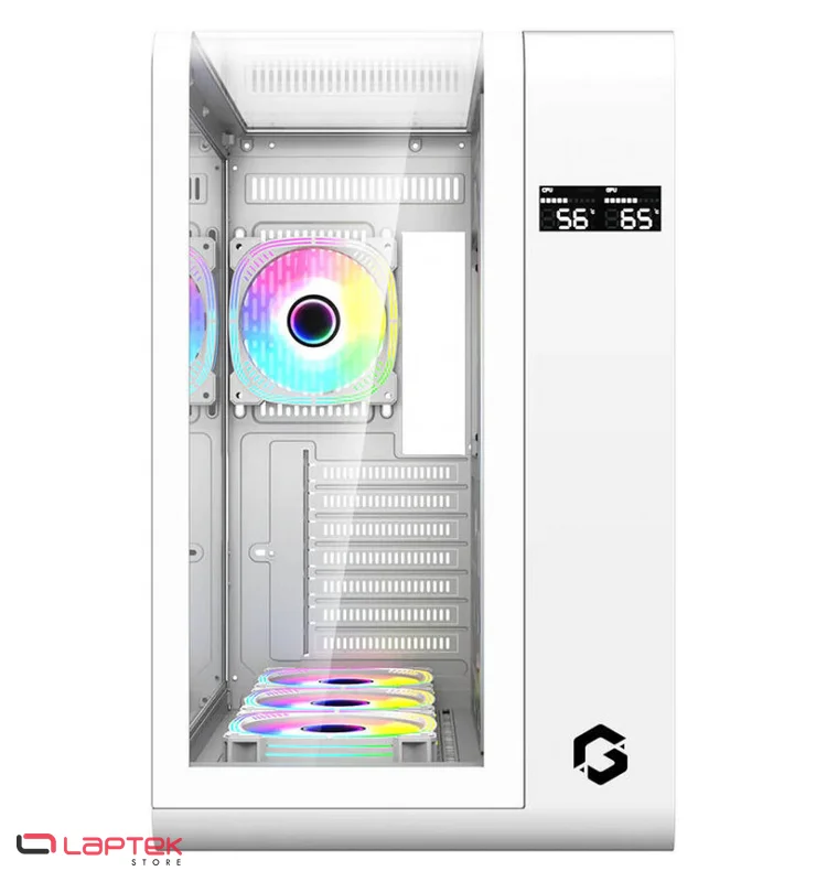 Boîtier Gaming Gameon Go Infinity Elite Mini Tour ARGB Blanc GAMEON - Miniature 3