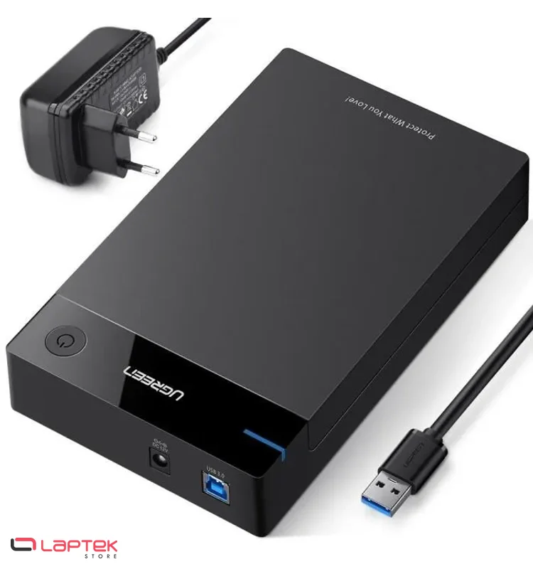 Boîtier pour disque dur externe SATA 3.5" / Usb 3.0 - Miniature 5
