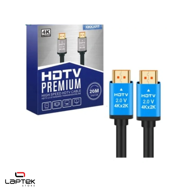 CABLE HDMI 4K HDTV 1.5M HDTV-PREMIUM - Vue 1 | Laptek Store Tunisie