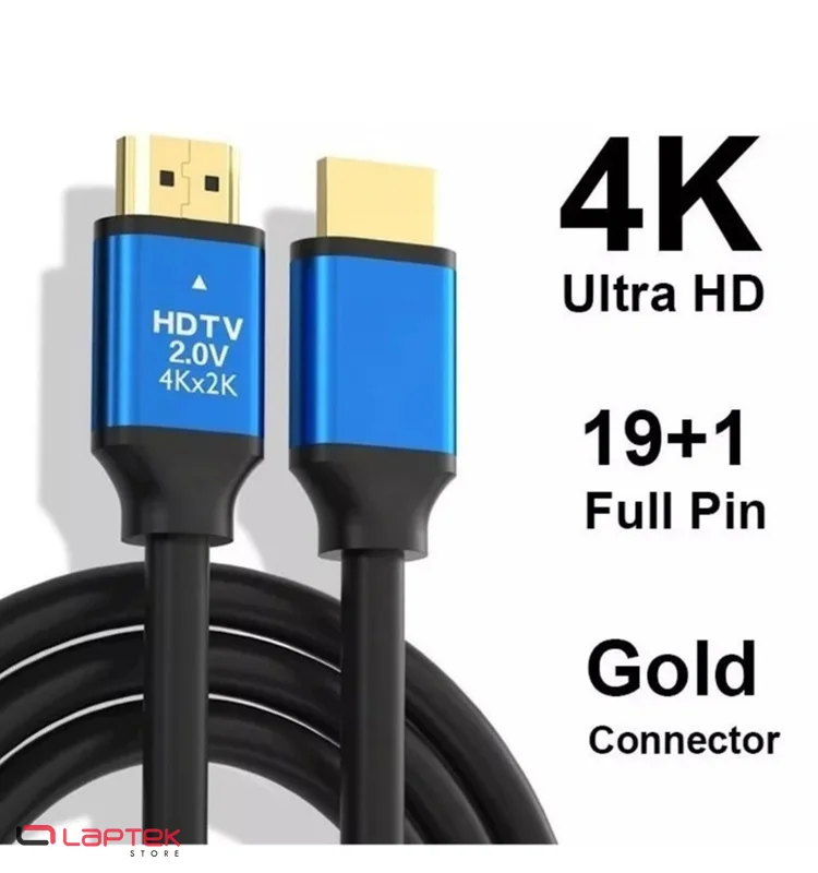 CABLE HDMI 4K HDTV 3M HDTV-PREMIUM - Vue 1 | Laptek Store Tunisie