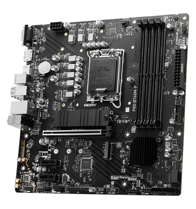Carte Mère MSI PRO B760M-P DDR5 MSI - Miniature 3