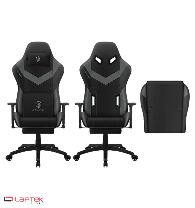 CHAISE GAMING DOWINX LS-D1163N GRIS DOWINX - Vue 1 | Laptek Store Tunisie