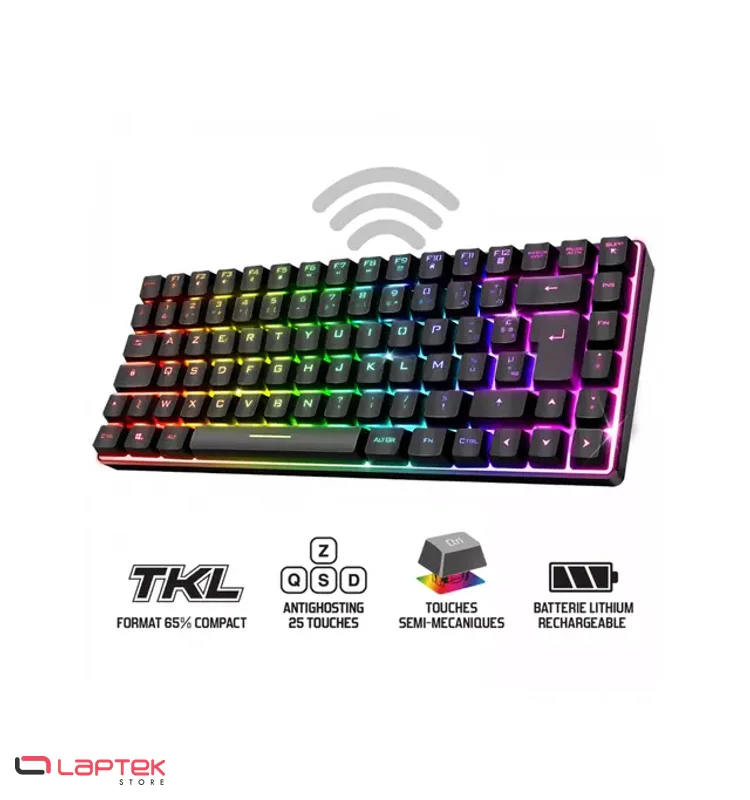 CLAVIER ELITE-K70 WIRELESS Spirit Of Gamer - Miniature 2