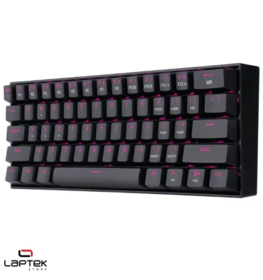 Clavier Gamer - MÉCANIQUE Redragon LAKSHMI K606 RAINBOW LED RED SWITCH - BLACK REDRAGON  - Miniature 3