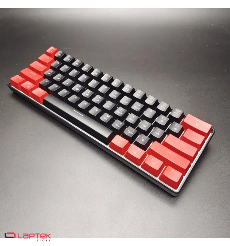 Clavier Gamer HXSJ Filaire Mécanique V900 - Noir&Rouge HXSJ - Miniature 3